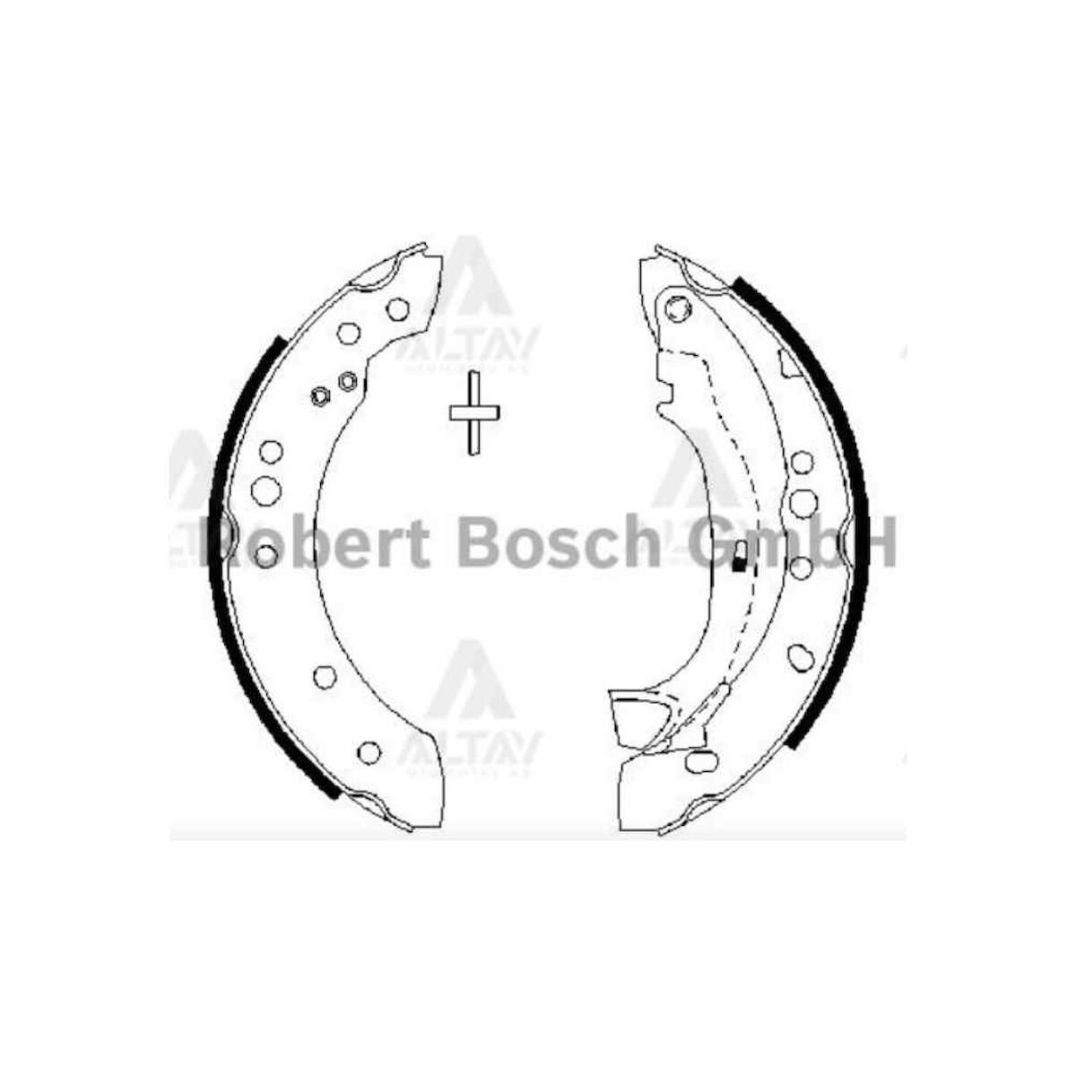 FREN BALATA C2 03-09 / C3 I 02-10 / LOGAN I 04-10 / LOGAN II 13-17 / SANDERO 15= PABUÇ LEVYELI ARKA CITROEN, DACIA C3, LOGAN, SANDERO OEM: 4241L0