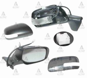 87901-02190 AYNA DIŞ DİKİZ AURIS 10-12 ELEKTRİKLİ ISITMALI SİNYALLİ OTOMATİK KATLANIR SAĞ