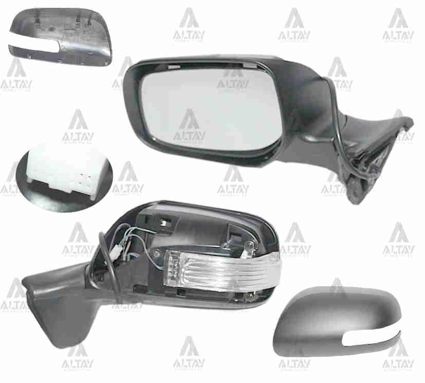 87906-02200 AYNA DIŞ DİKİZ AURIS 10-12 ELEKTRİKLİ ISITMALI SİNYALLİ SOL