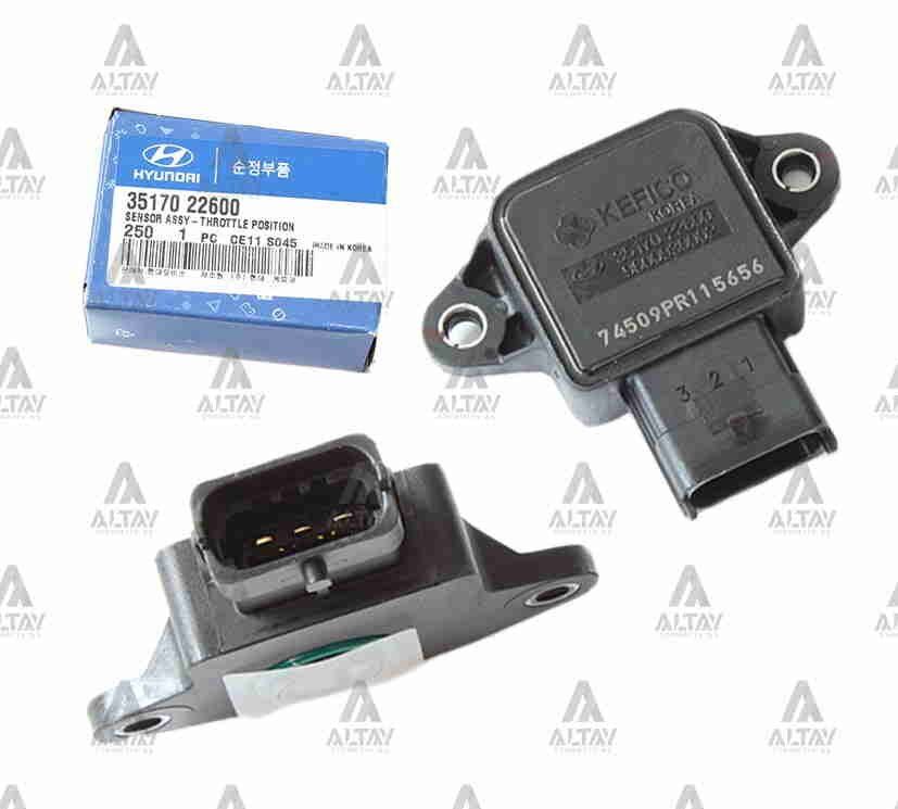 35170-22600 SENSÖR GAZ KELEBEK ACCENT 00-06 / GETZ / ELANTRA 01=
