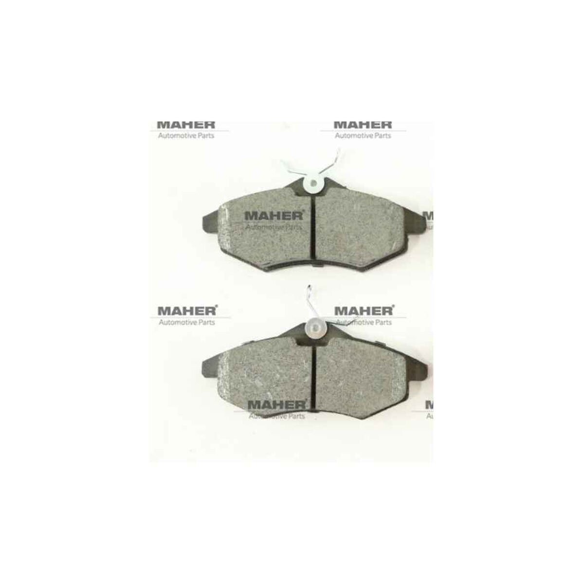 FREN BALATA C3 02-09 / C2 03-09 (UZUNLUK 122.5mm) ÖN CITROEN C3 OEM: 425236