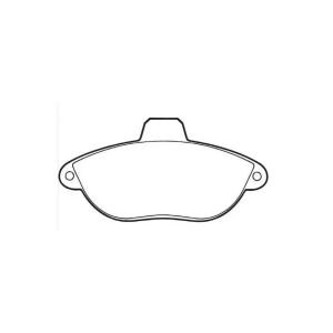 FREN BALATA SCUDO  96-06 / JUMPY I 94-07 / EXPERT 96-06 FİŞLİ ÖN PEUGEOT EXPERT OEM: 71711135