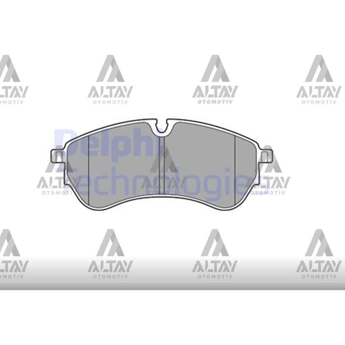 FREN BALATA CRAFTER =17 TEK TEKER ÖN / ÇİFT TEKER ARKA (UZUNLUK 163,6mm)   OEM: 2N0698151