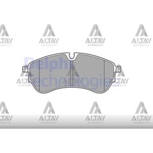 FREN BALATA CRAFTER =17 TEK TEKER ÖN / ÇİFT TEKER ARKA (UZUNLUK 163,6mm)   OEM: 2N0698151