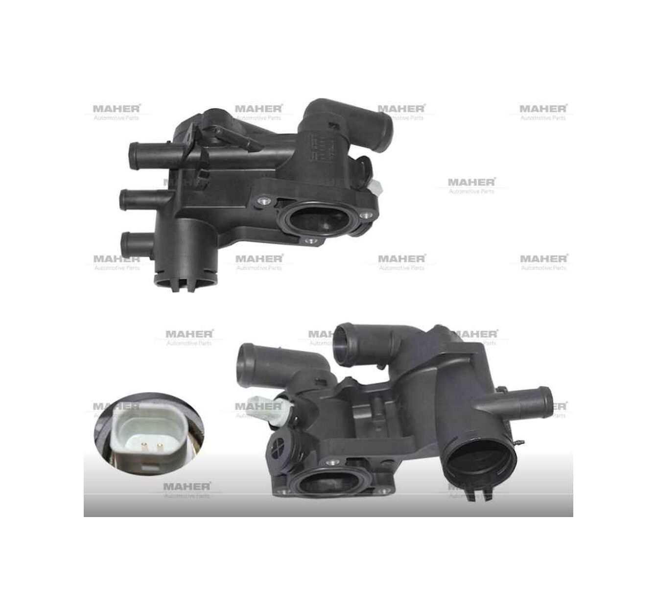 TERMOSTAT KOMPLE POLO / IBIZA 06-09 BBZ 1.4 VOLKSWAGEN POLO OEM: 032121111CL