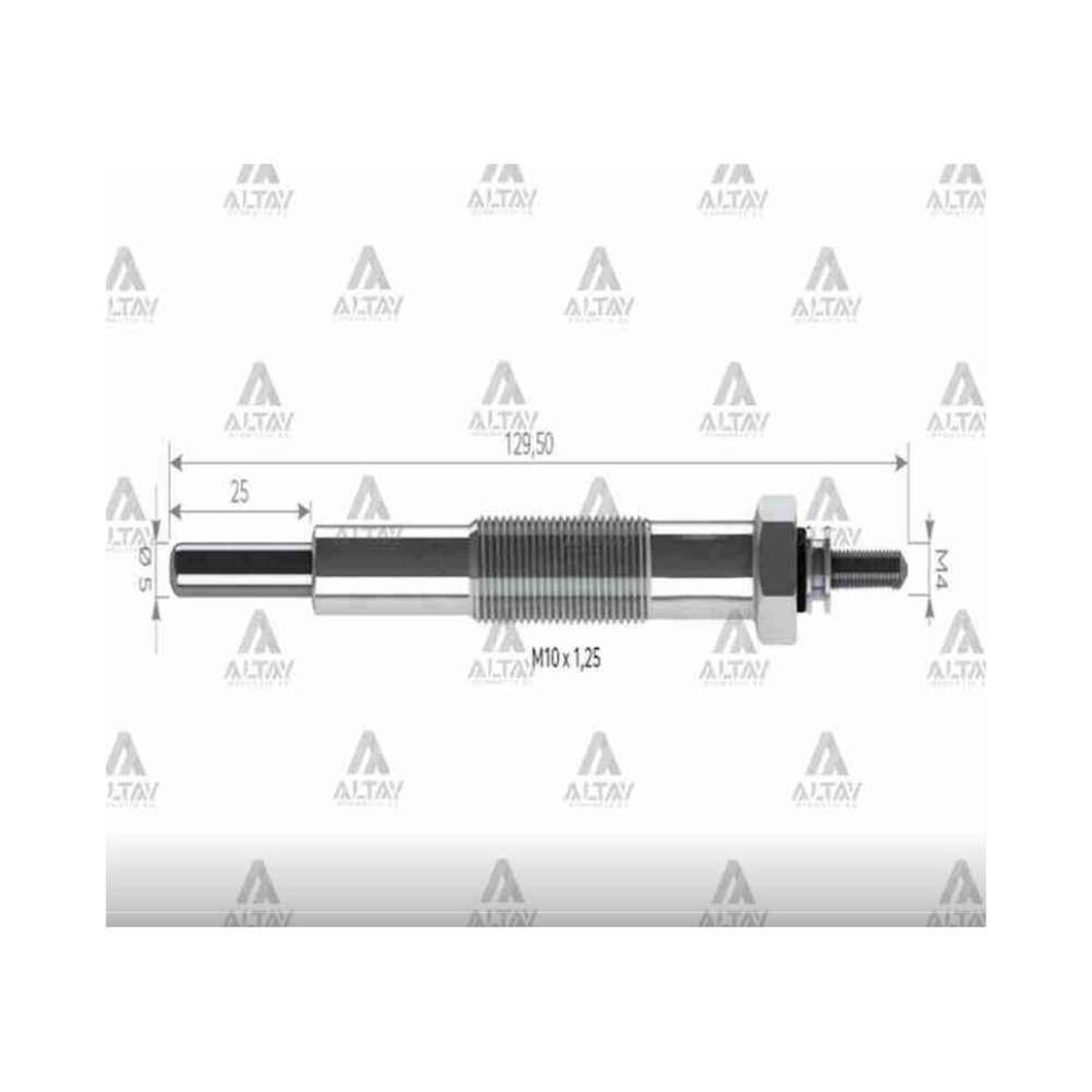 KIZDIRMA BUJİSİ (ISITMA) CANTER 659 EURO3 23V.   OEM: ME007649