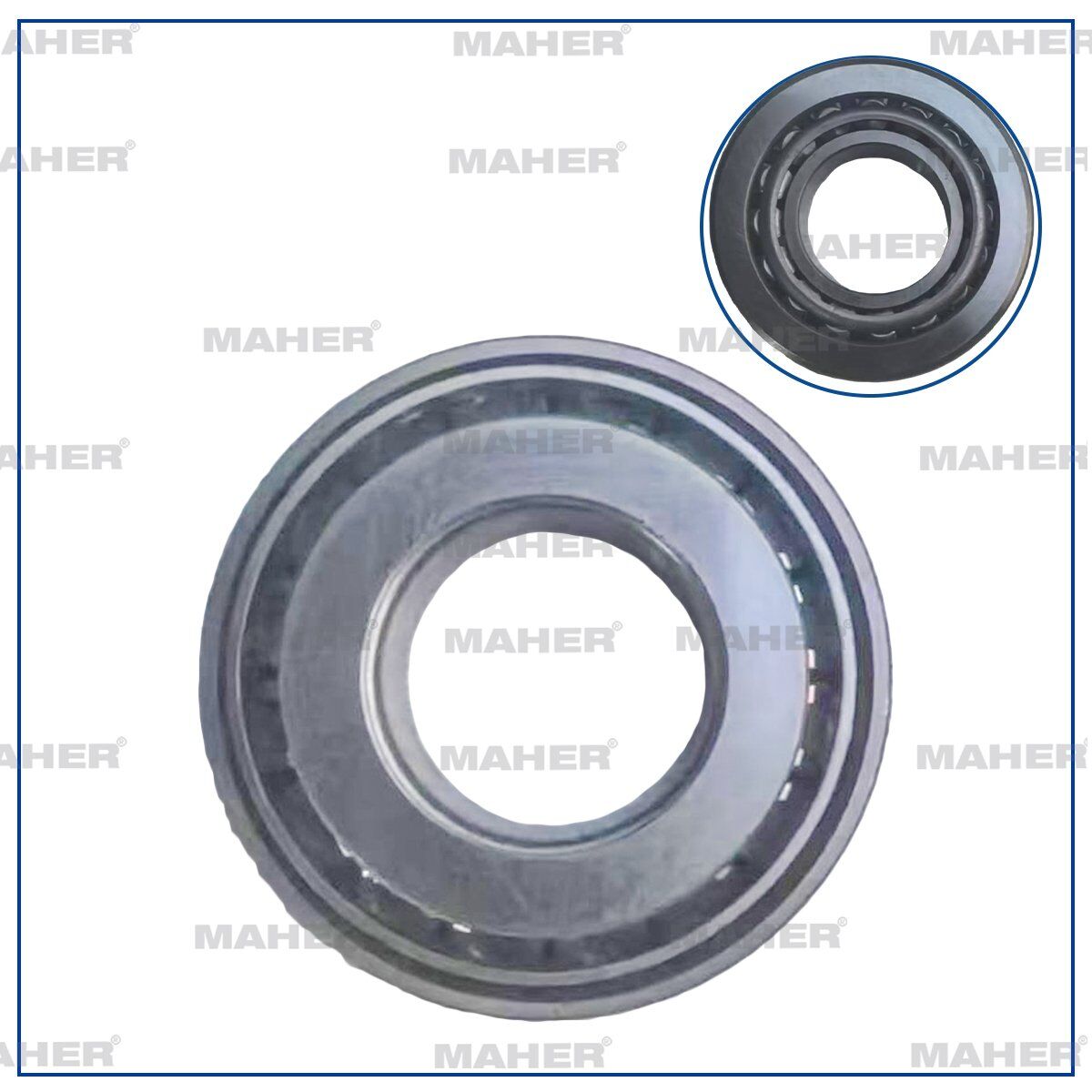 30205 KONİK RULMAN ÖN TEKER RULMANI BONGO / E2200 / R12 ARKA TEKER RULMANI