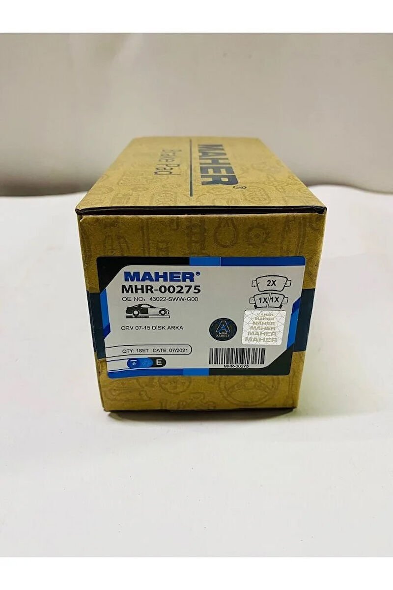 Fren Balata Crv 07-15 / Crv 15-18 Disk Arka