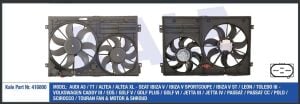 1K0959455DT FAN SETI GOLF5 / GOLF6 / JETTA / PASSAT / CADDY / A3 / LEON 04-12 CAYC-CAYD-CBZA-CBZB 1.2 TSI-1.6 TDI 300/200W 360/295mm DAVLUMBAZLI