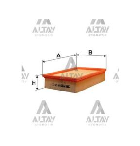 HAVA FİLTRESİ E36 / E38 / E39 / E46 / X3 E83 / Z3 E36 / Z4 E85 90-11 M43-M50-M52-M54   OEM: 13721730449