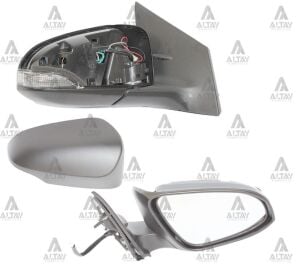 87910-02F10 AYNA DIŞ DİKİZ AURIS 13= ELEKTRİKLİ ISITMALI SİNYALLİ OTOMATİK KATLANIR  9 FİŞ SAĞ