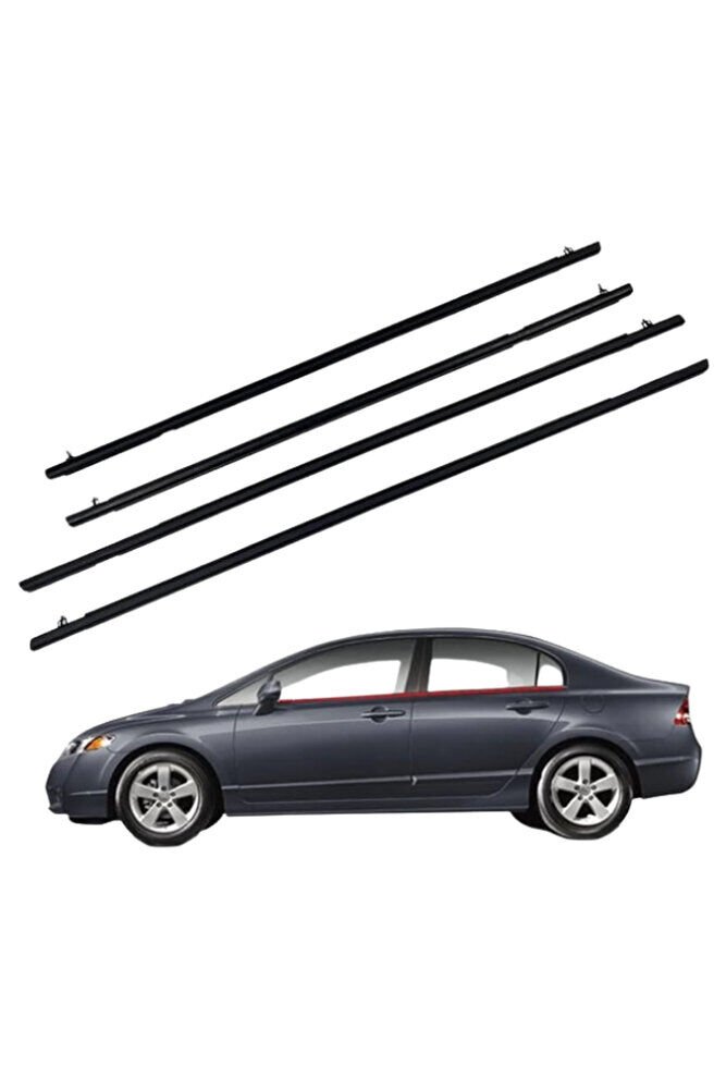 CAM SIYIRICI CIVIC 06-12 FD6 ÖN KAPI DIŞ SAĞ (SİYAH) HONDA CIVIC OEM: 72410-SNA-A01uyumlu