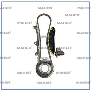 1018A051 EKSANTRİK ZİNCİR SETİ L-200 15= / FULLBACK 16= /  4N15 (5 PARÇA DİŞLİLİ)