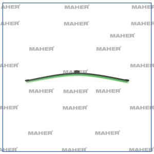 8W9955425 SİLECEK SÜPÜRGESİ ARKA A1 15= / A4 16= / Q5 16= / Q7 15= / TOUAREG 10= 15 A360S (380mm)
