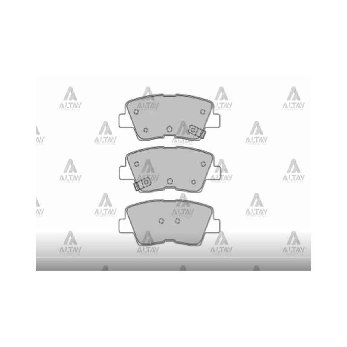 FREN BALATA ACCENT 11-18 BLUE / ELANTRA 11-20 / I-30 12-16 / I-20 14-21 / RIO 12= / CEED / SOUL / I-40 DİSK ARKA HYUNDAI, KIA ACCENT, ELANTRA, RIO, SOUL OEM: 58302-1RA30