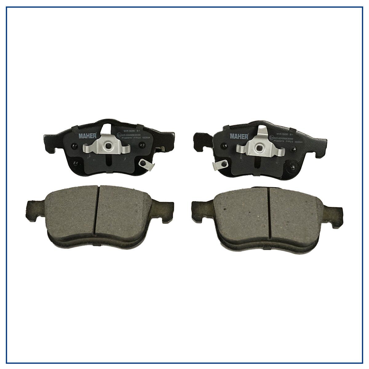 77366915 FREN BALATA 500L 13= 1.4-1.4LPG-1.6JTD ÖN