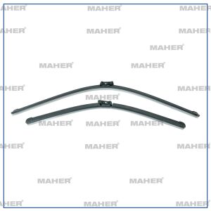 8U1955425 SİLECEK SÜPÜRGESİ TAKIM A5 / Q3 11-18 / TT / KODIAQ 16= / PANAMERA 16= 16mm BUTON 24+21 A862S (600mm+530mm)