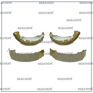77362453 FREN BALATA ALBEA 03-09 LEVYELİ PABUÇ ARKA (BENDIX FREN SİSTEMİ İÇİN) +1mm