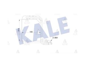 RADYATÖR KALORİFER TRANSPORTER T5 /Q7 / TOUAREG 04= MEKANİK VOLKSWAGEN TOUAREG, TRANSPORTER OEM: 7H1819031