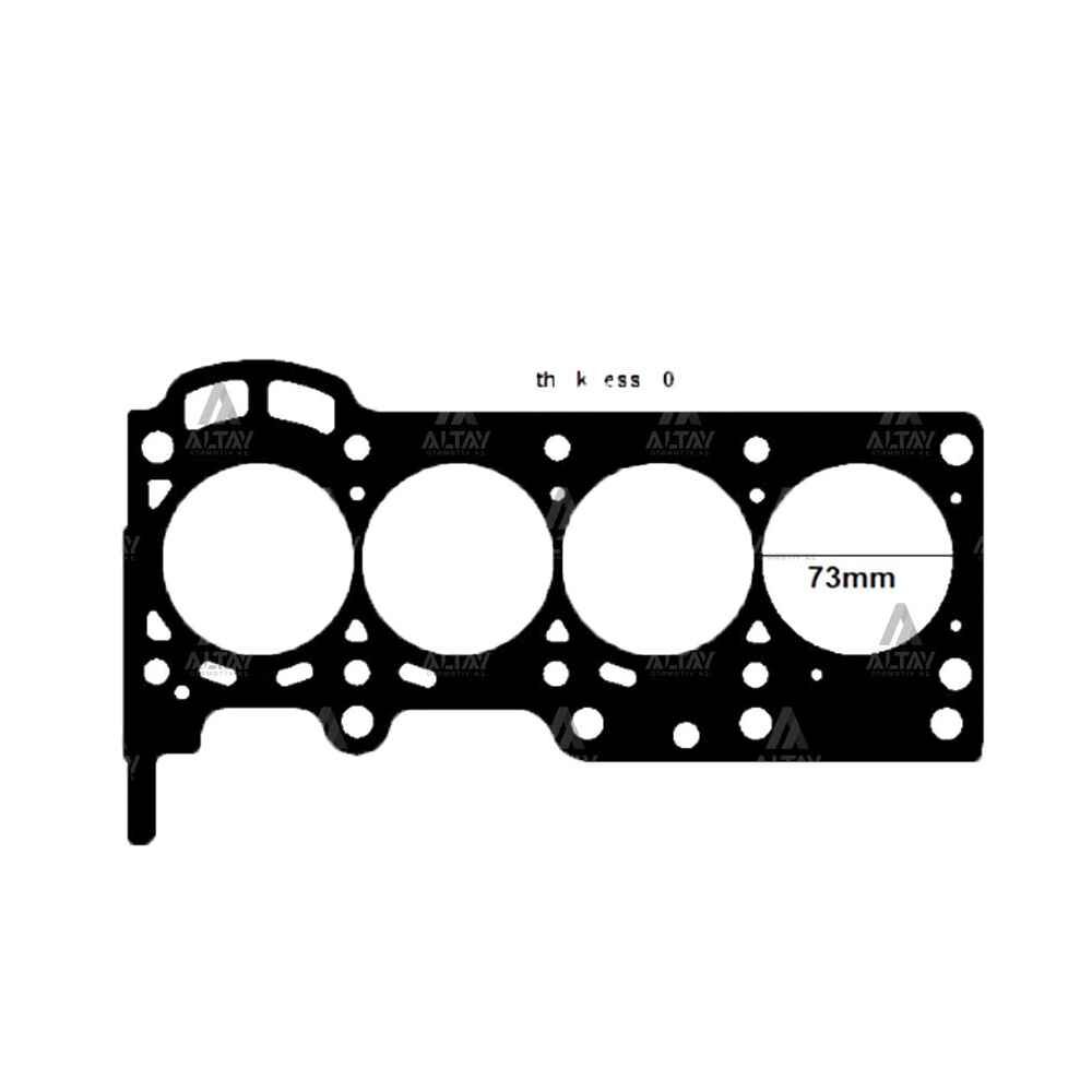 SİLİNDİR KAPAK CONTASI YARIS 06-11 1.3 2SZ-FE / SIRION / YRV / TERIOS 1.3 ÇELİK K3-VE KIA, TOYOTA RIO, YARIS OEM: 11115-23042