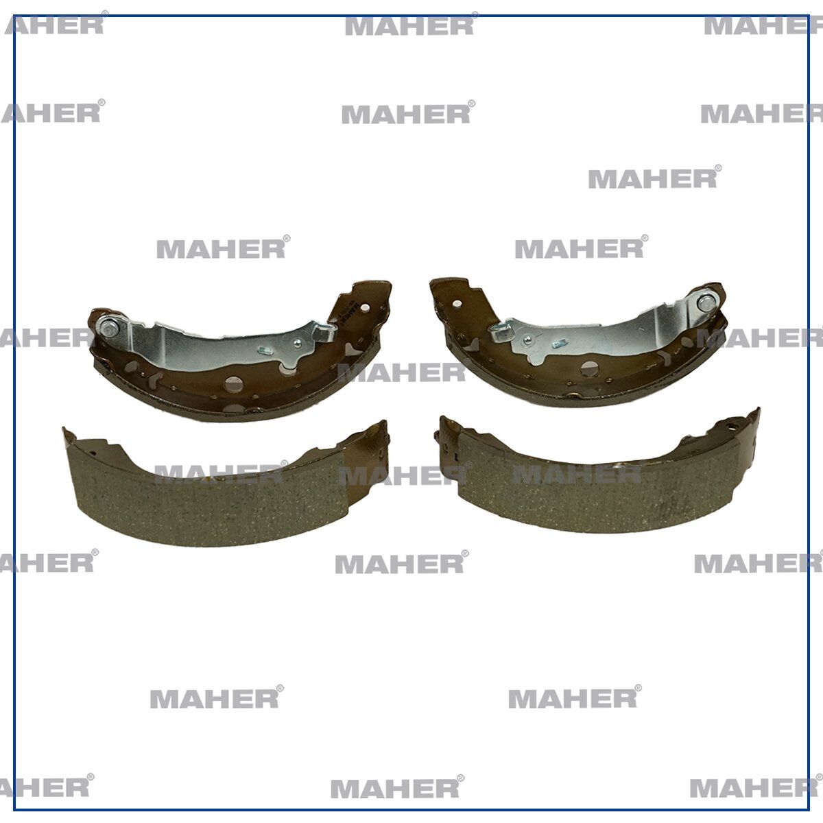 7701208063 FREN BALATA KANGOO  97-08 / PRIMERA 96-02 LEVYELİ BÜYÜK TİP PABUÇ ARKA +1mm