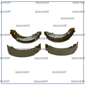 7701206962 FREN BALATA LOGAN I 04-10 / SAXO  96-04 / XSARA 97-05 LEVYELİ ABSLİ PABUÇ ARKA +1mm