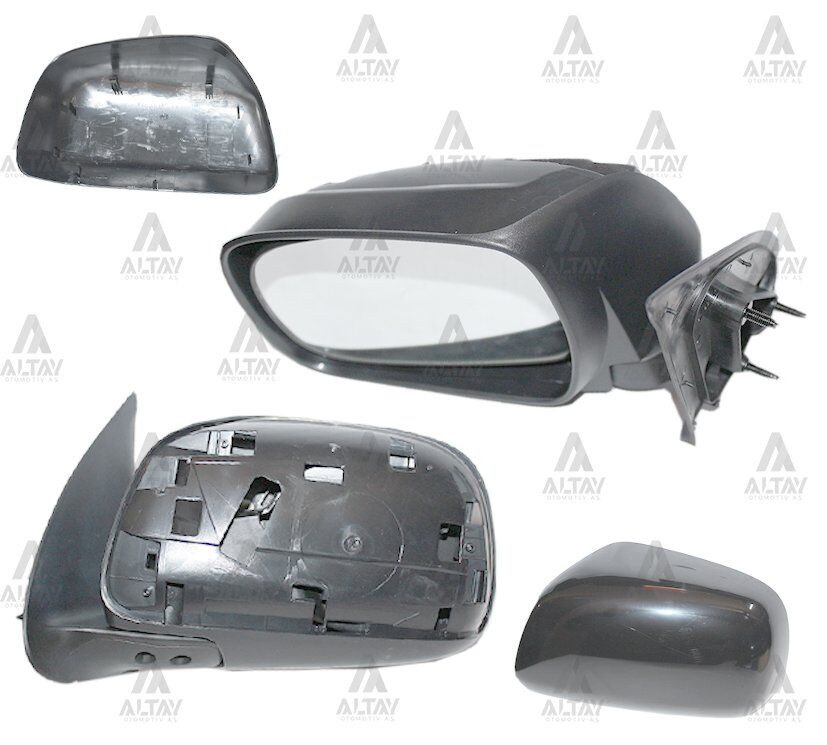 87940-0K051 AYNA DIŞ DİKİZ HILUX 06-11 MANUEL SİYAH SOL
