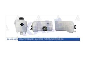 YEDEK SU DEPOSU PARTNER / BERLINGO  03= 1.6-1.9-2.0 HDİ  KAPAKLI CITROEN, PEUGEOT BERLINGO, PARTNER OEM: 132323