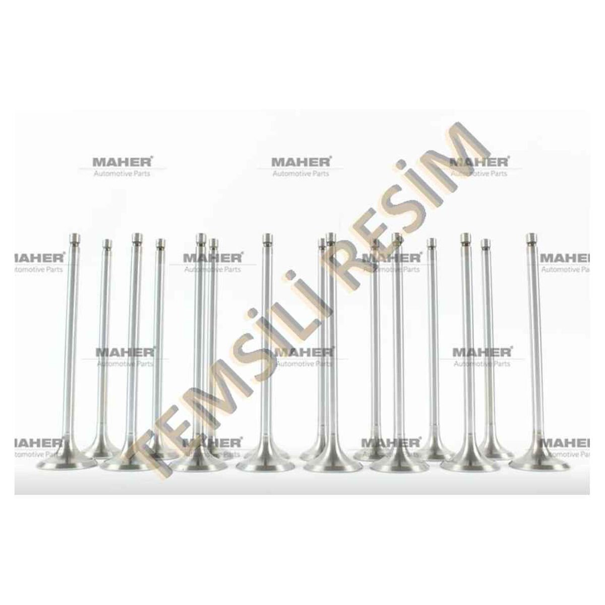 SUPAP TAKIM D-MAX 16V (IN-8 ÖLÇÜ:33x7x107.6 / EX-8 ÖLÇÜ:30x7x107.5)   OEM: 8-97309-675-1 / 8-97309-677-1