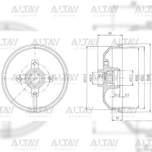 418117 FREN KAMPANASI CORSA A 82-93 / CORSA.B 92-98 / TIGRA 97-00 ARKA