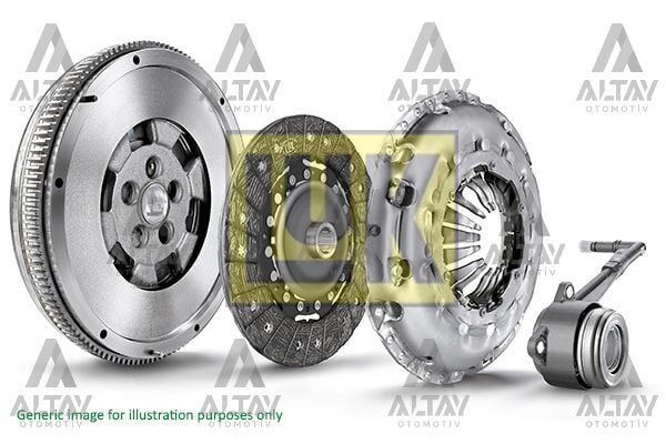 074105264E DEBRİYAJ SETİ VOLANLI TRANSPORTER T4 97-03 2.5 TDI ACV HİDROLİK RULMANLI