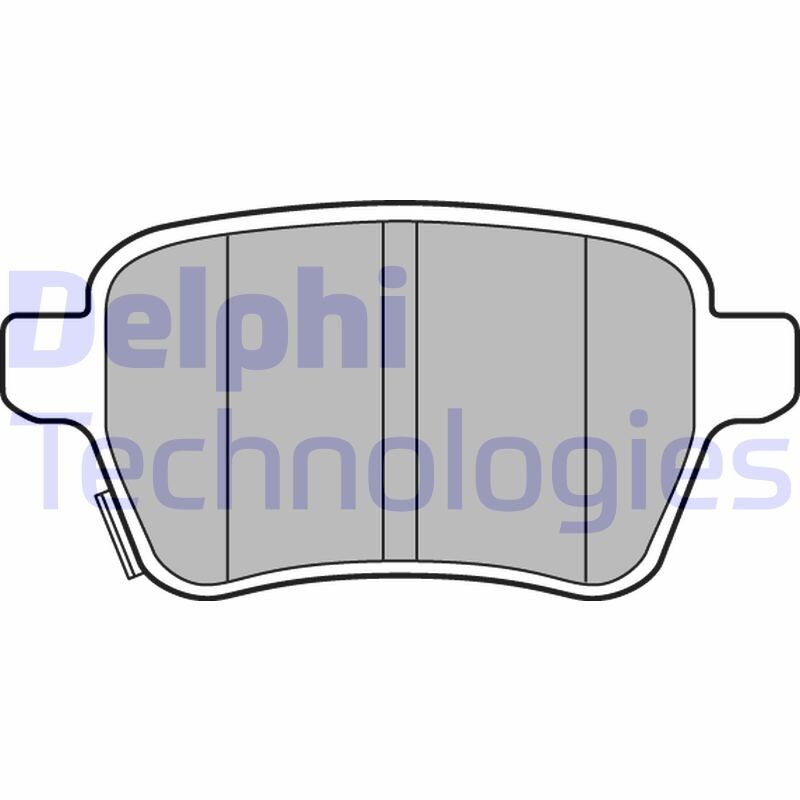 1605285 FREN BALATA CORSA E 15= / FIAT 500 (DISK ICIN) ARKA