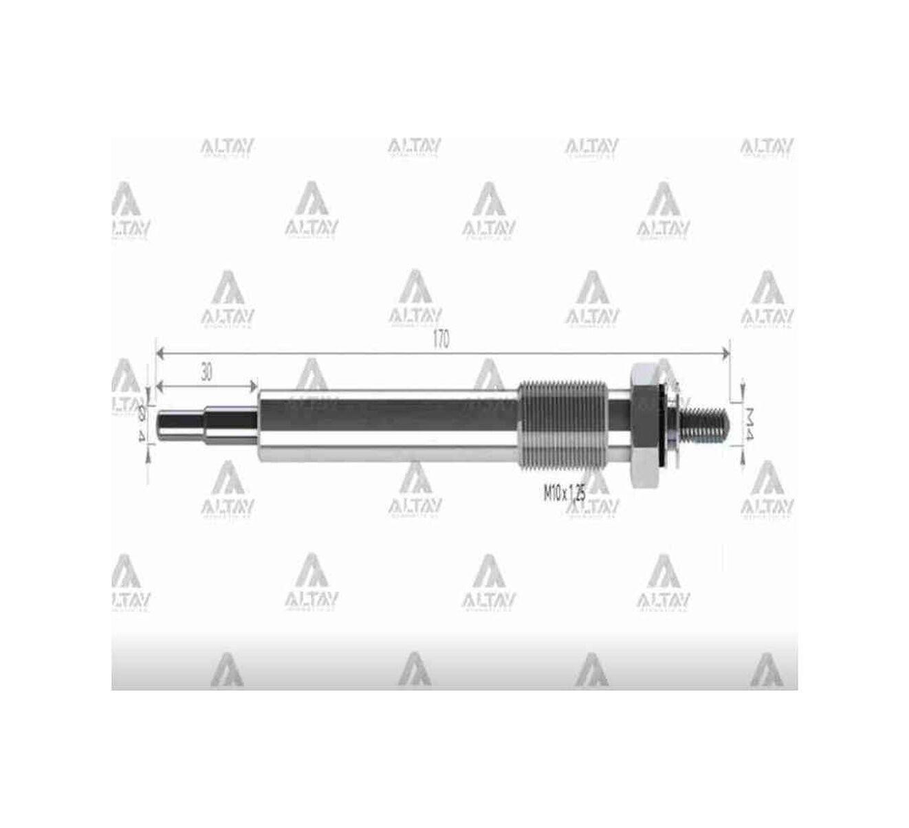 KIZDIRMA BUJİSİ (ISITMA) L-200 06-10 TRITON 11V. MITSUBISHI TRITON OEM: 1820A009