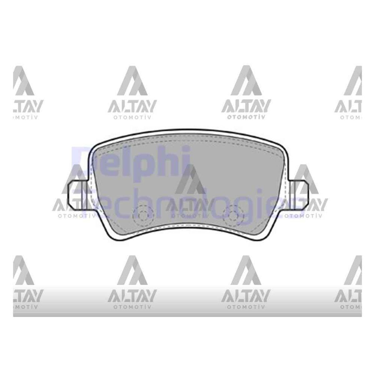 FREN BALATA S-MAX 06= / S60 II 10= / S80 II 06= / V70 III 06= / XC70 II 07= / LAND ROVER EVOQUE 11= 4X4 ARKA   OEM: 6G912M008FA