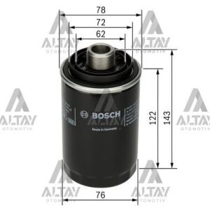 YAG FILTRESI PASSAT / A4 / A5 / Q3 /Q5 / CC / TIGUAN 08-15 1.8 TFSI-2.0 TFSI BZB-CCTA-CCTB-CCZA-CCZB-CDAA-CDAB-CDLA-CDLC VOLKSWAGEN PASSAT OEM: 06J115403Q