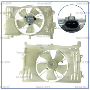 16711-0D170 RADYATÖR FANI KOMPLE COROLLA 02-06