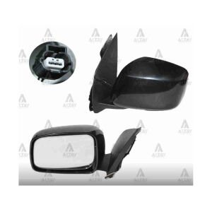 AYNA DIŞ DİKİZ PICKUP 06= NAVARA ELEKTRİKLİ ISITMALI SİYAH SOL NISSAN NAVARA OEM: 96301-EB110