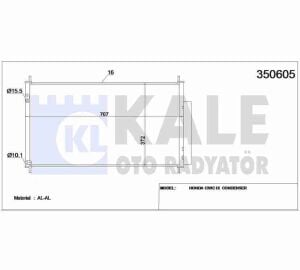 80110-TV0-E01 RADYATÖR KLIMA CIVIC 12-16 H.B