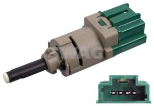 1606480480 MÜŞÜR FREN PEDAL 207 / 307 / 308 / PARTNER / C3 / C4 / C5 02= CROSSLAND X 4 FİŞLİ (YEŞİL)