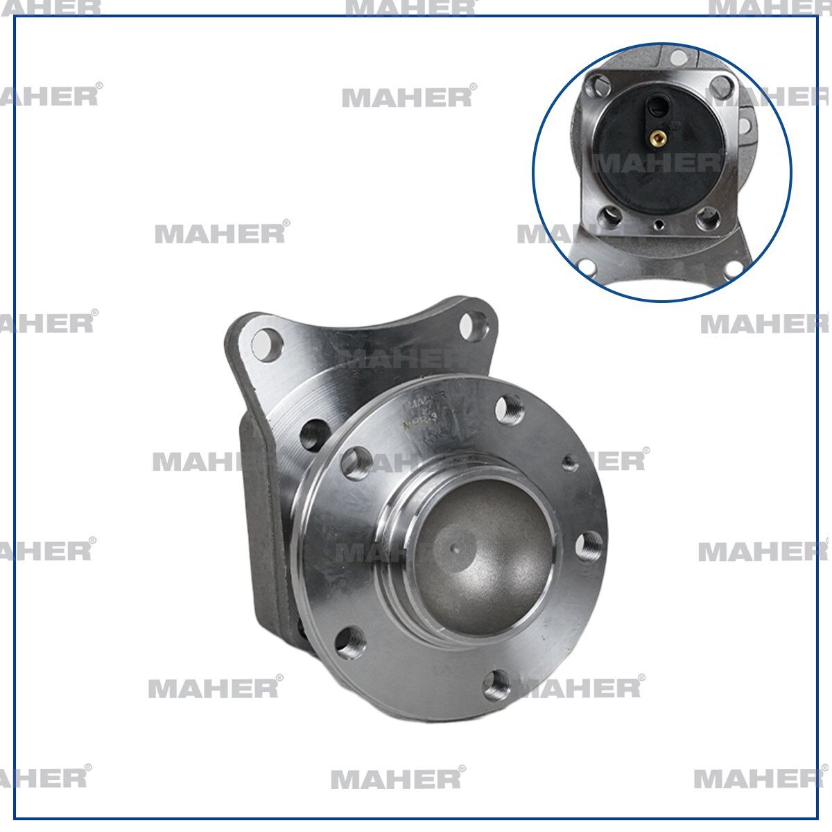 1401393280 TEKER PORYASI SCUDO / EXPERT / JUMPY 07= 1.6JTD ARKA RULMANLI 5 BIJON MANYETIK ABS HALKALI