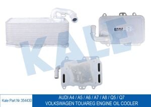 059117015P YAĞ SOĞUTUCUSU A4 / A5 / A6 / A7 / Q5 / Q7 11= CLAB-CDUC-CLAA 3.0 TDİ