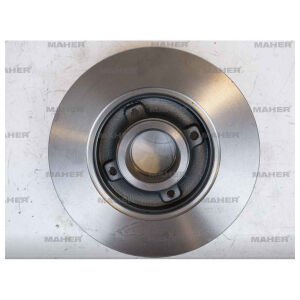 FREN DİSKİ 307 00-07 / 207 06-12 / C4 04-09 / DS3 09-13 ARKA DÜZ ABSLİ PORYALI RULMANSIZ 249-4 CITROEN, PEUGEOT 207, 307, C4 OEM: 424934