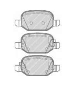 FREN BALATA 500L 12= 0.9-1.4-1.3JTD-1.6JTD ARKA   OEM: 77366456