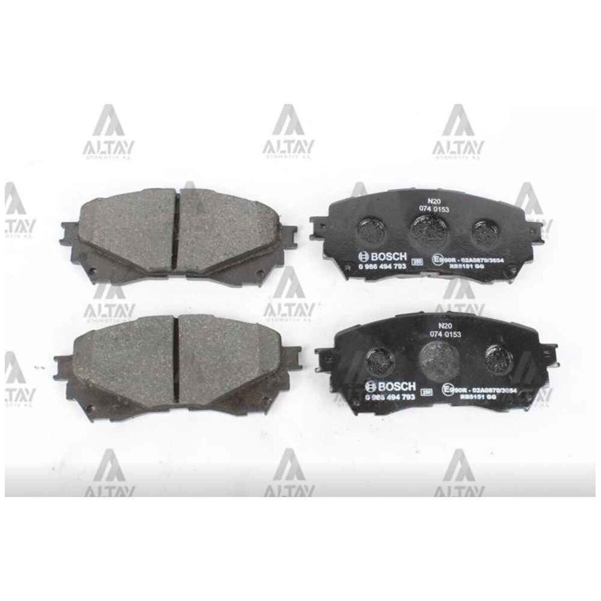 FREN BALATA MAZDA 6 13= ÖN   OEM: 0986494793