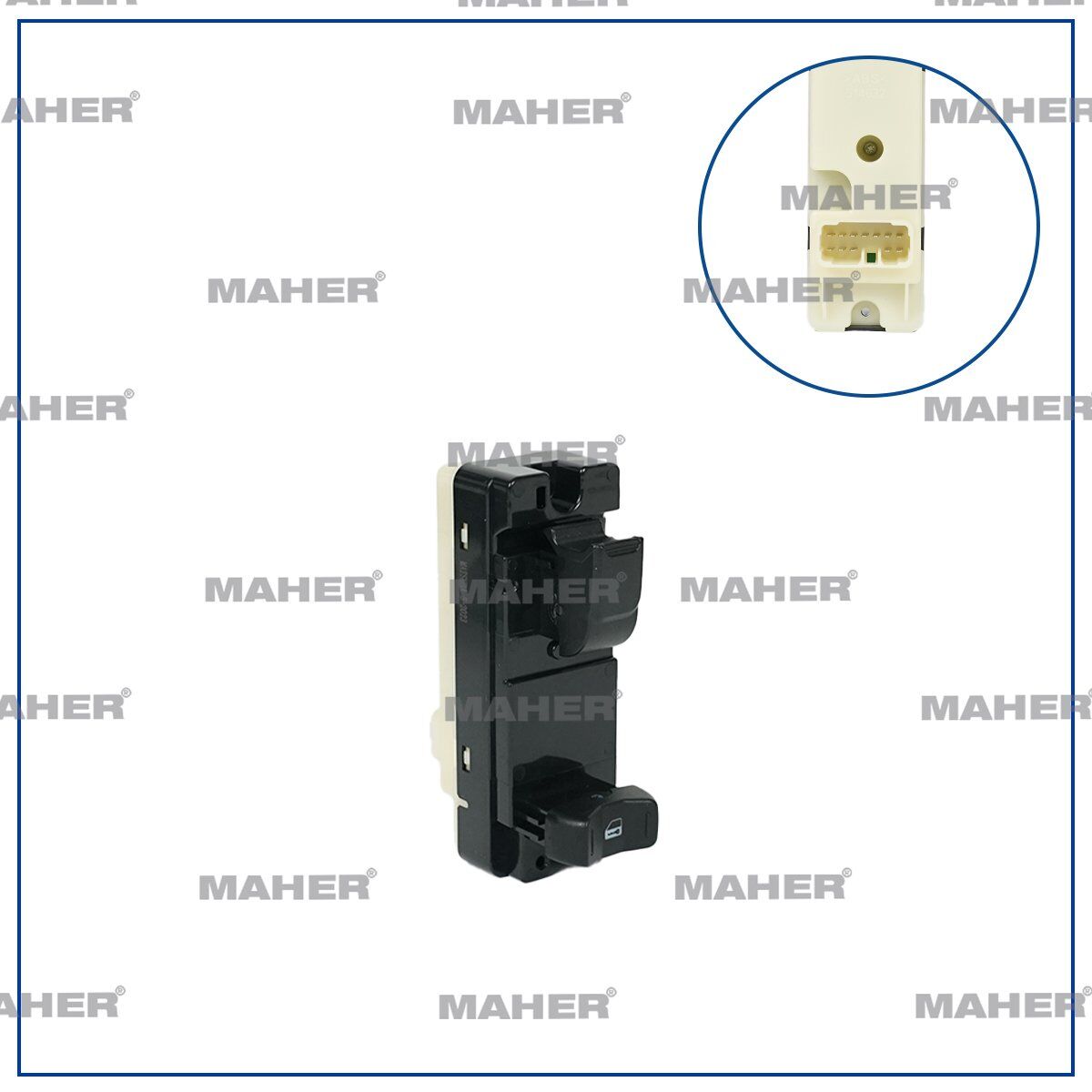 8973961020 DÜĞME CAM AÇMA D-MAX 04-12 ÖN SAĞ KİLİTLEMELİ