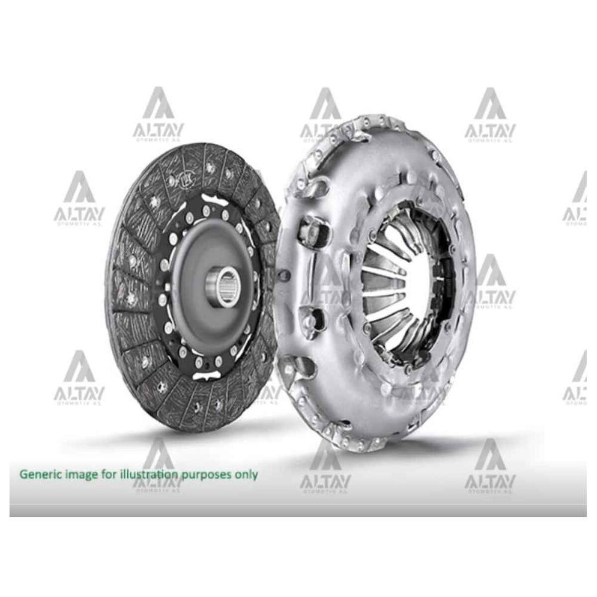 DEBRİYAJ SETİ CRAFTER 06-12 2.5 TDI BJM RULMANSIZ 163 PS   OEM: 076141015C