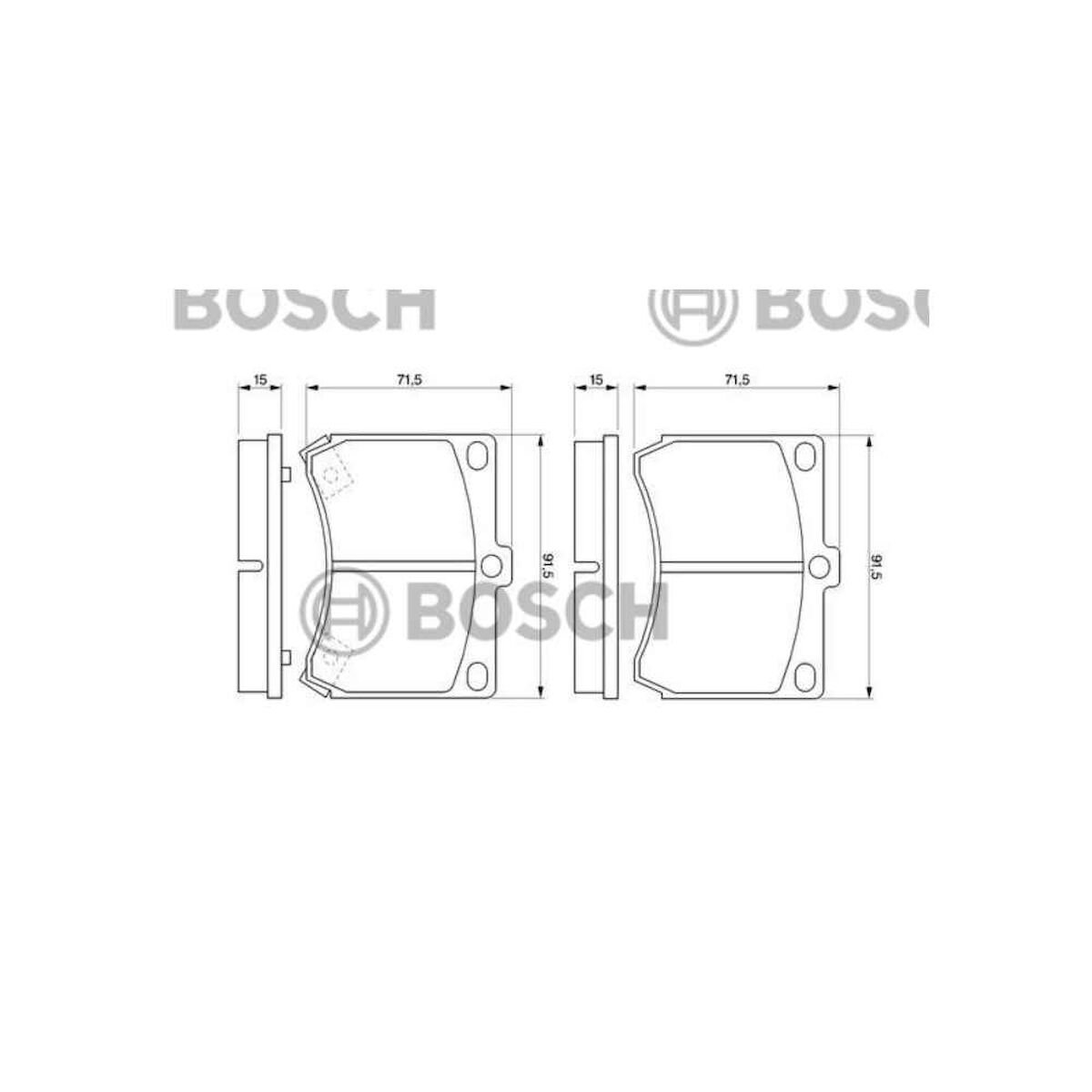FREN BALATA 323  95-99 FAMILIA / LANTIS 96-98 ÖN   OEM: B0YW3323Z