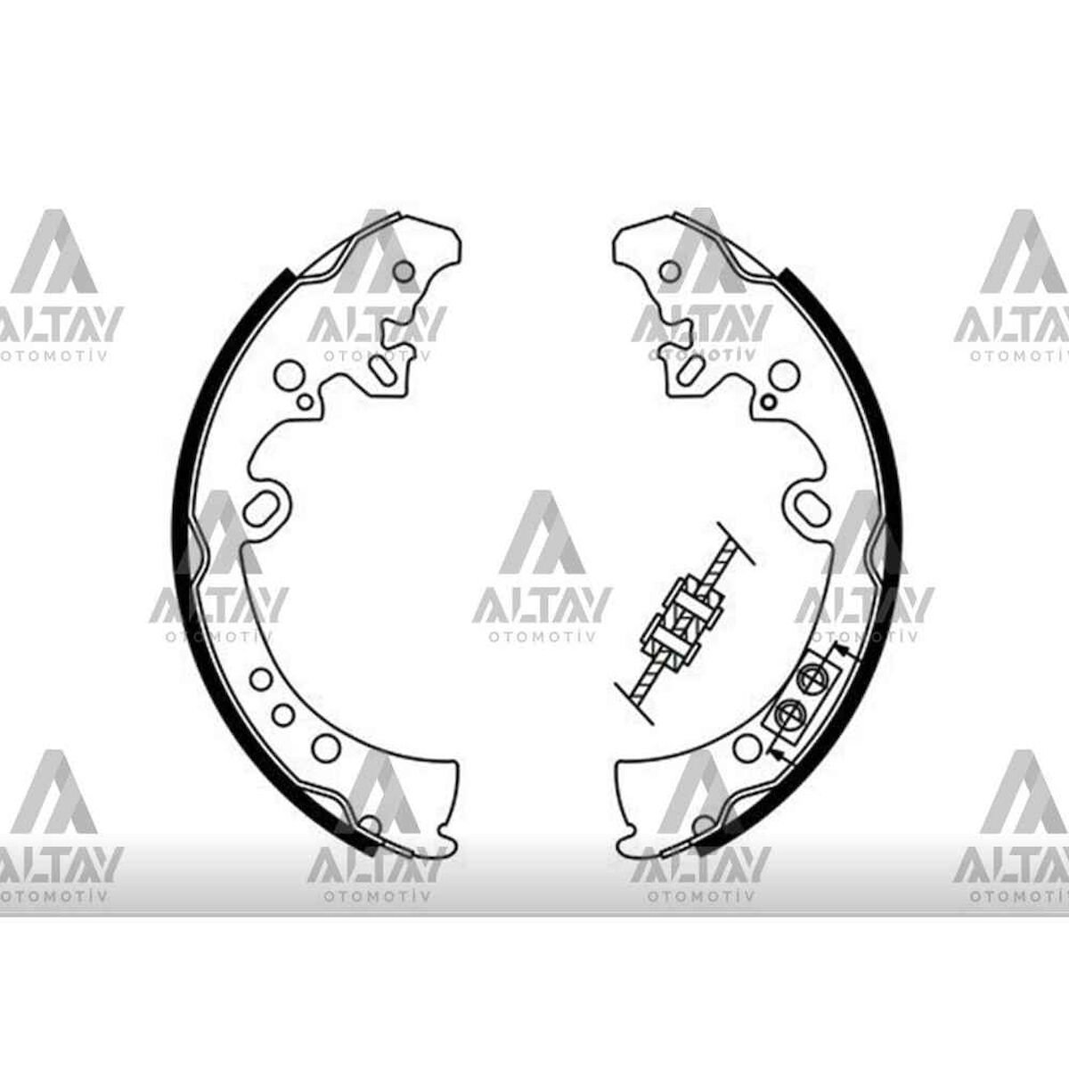 FREN BALATA HILUX 06-11 / 15= 4X4 REVO PABUÇ ARKA TOYOTA HILUX OEM: 04495-0K120