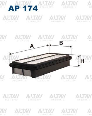 AP174 HAVA FİLTRESİ VITARA  92-95 5KP