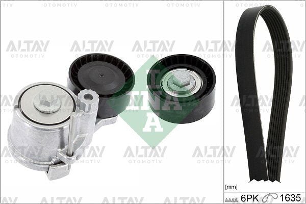 636289 - 1340050 - 636290 VANTİLATÖR GERGİ SETİ ASTRA J / ASTRA K / INSIGNIA A / INSIGNIA B / MOKKA / MOKKA X / ZAFIRA C B16DTH-D16DTH-B16DTE-A16DTH